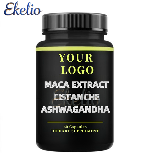 Ashwagandha Maca Root Cistanche Powder Capsules